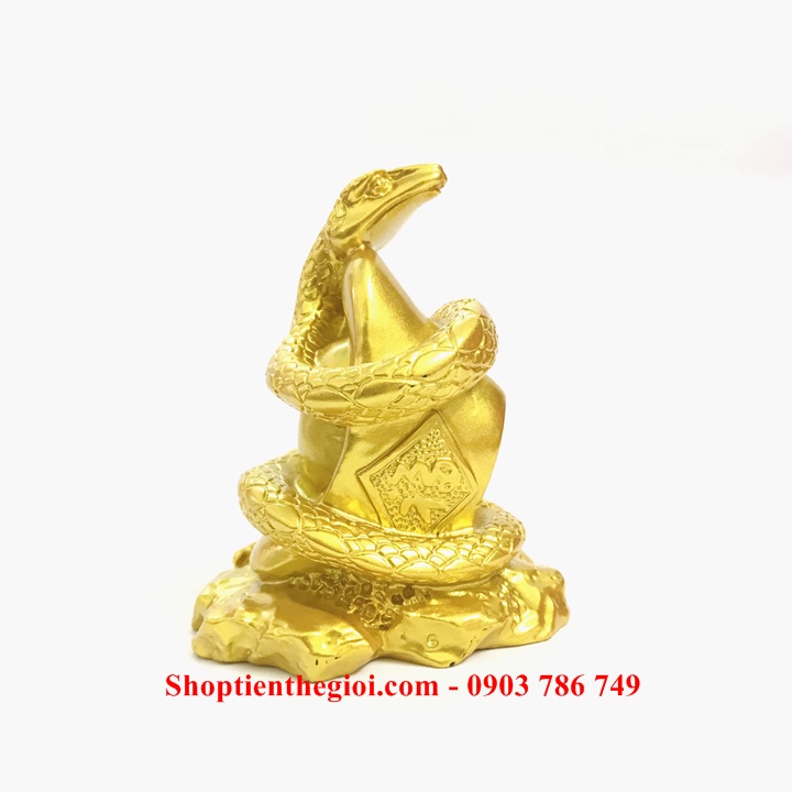 Tượng Con Rắn Vàng - SP005234